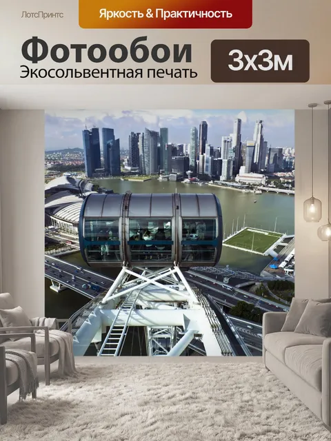 Фотообои Сингапурский флаер 3