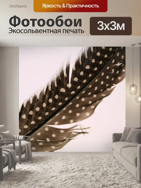 Фотообои Цесарки перо