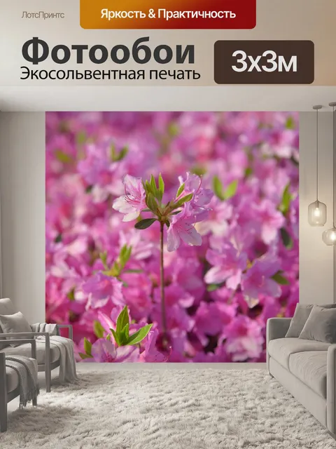 Фотообои Азалия