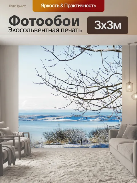Фотообои Агуаниш зимой 105