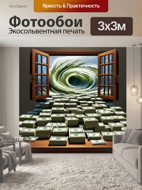 Фотообои изображение большого стола