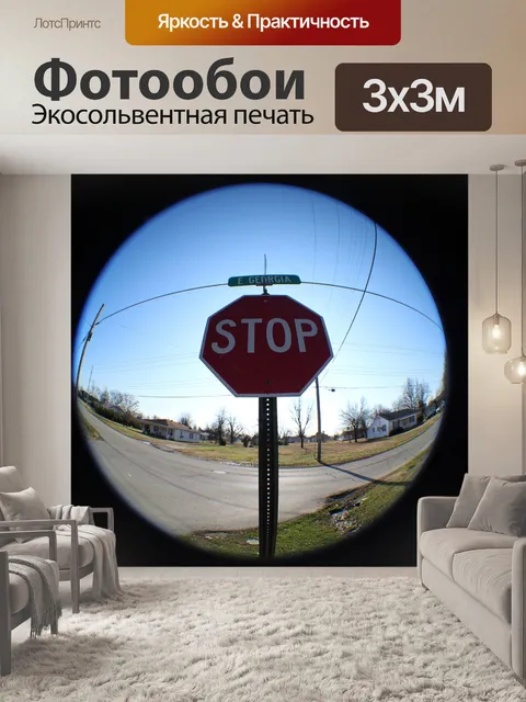 Фотообои Рыбий глаз