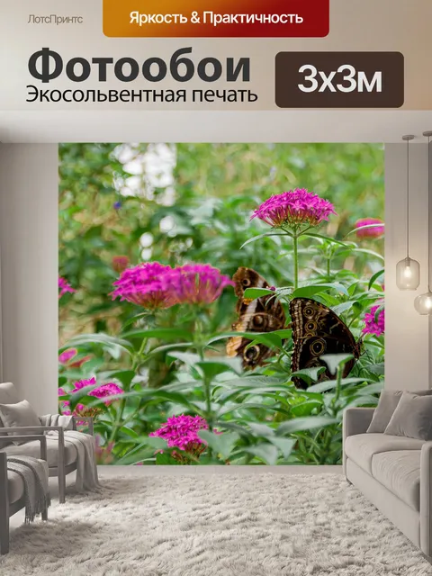 Фотообои Цветы