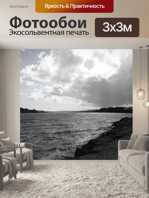 Фотообои Черно-белый