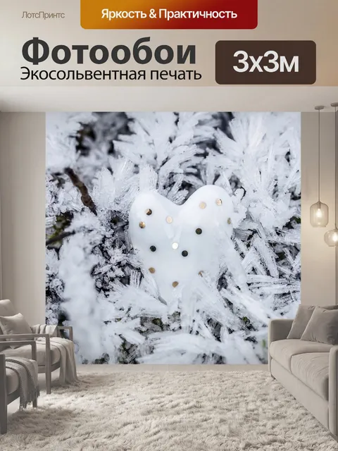 Фотообои Иней