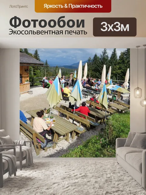 Фотообои Пивной сад