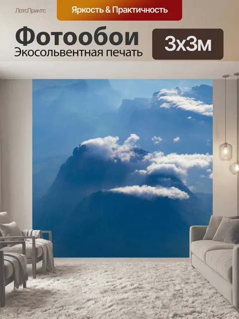 Фотообои Просмотр полёта самолета 892