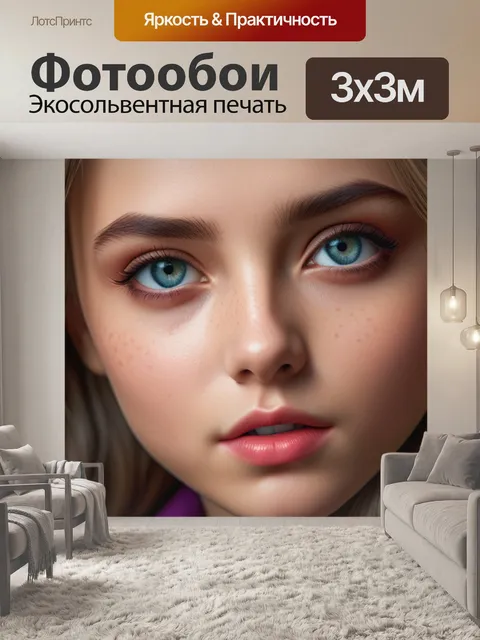 Фотообои с именем маша