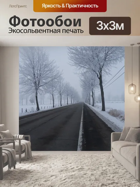 Фотообои Зимние холода