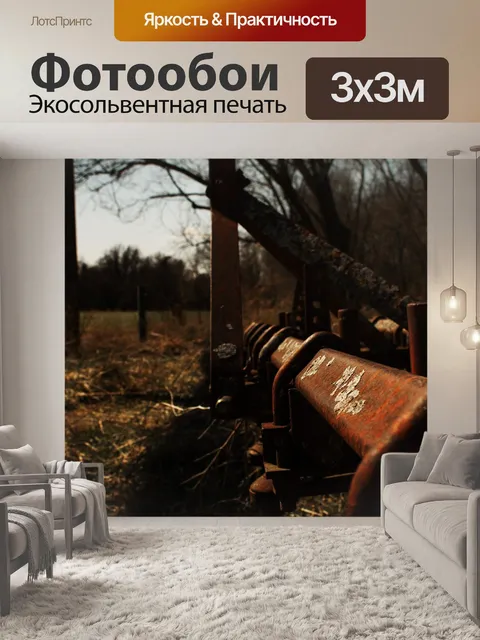 Фотообои Комбайн