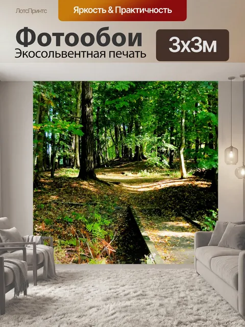 Фотообои Лесной путь