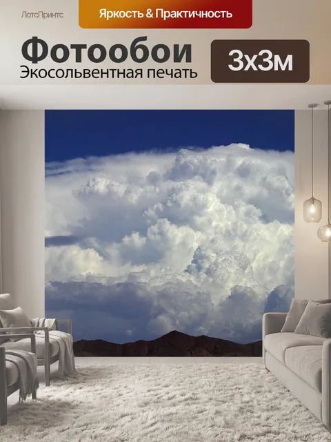 Фотообои Грозовая туча