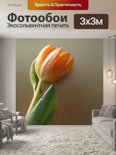 Фотообои Тюльпаны