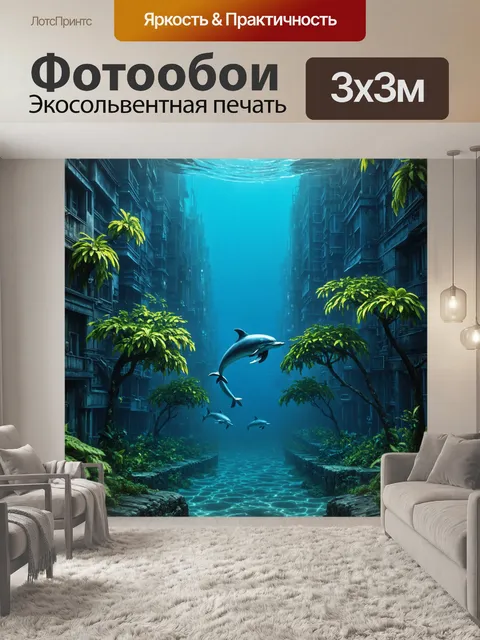 Фотообои город в стиле тёмное фэнтези