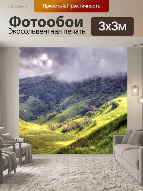 Фотообои Дерево на лугу