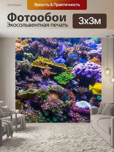 Фотообои коралловый риф