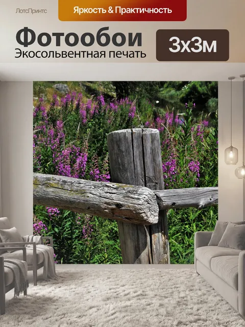 Фотообои Полевые цветы