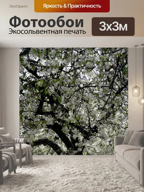 Фотообои Филиалы Pear Blossom