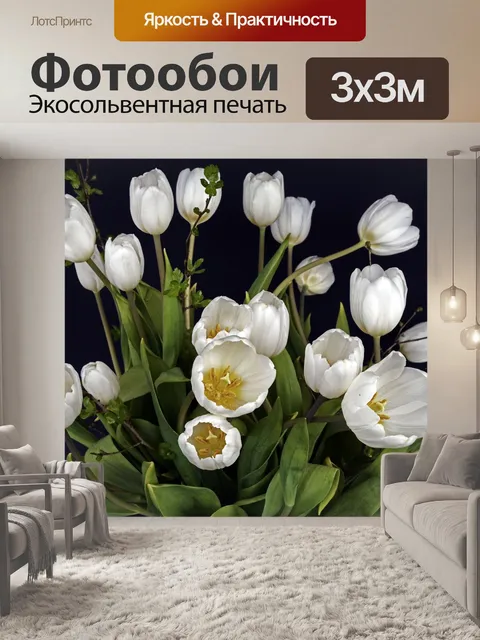 Фотообои Тюльпаны