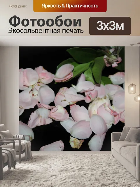 Фотообои Лепестки