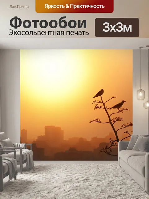 Фотообои Заход солнца