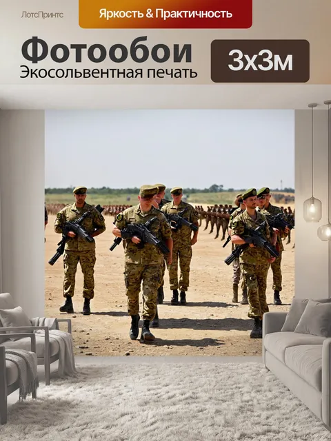 Фотообои линии направления военных операций