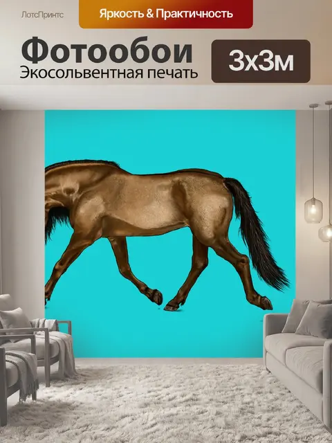 Фотообои Лошадь