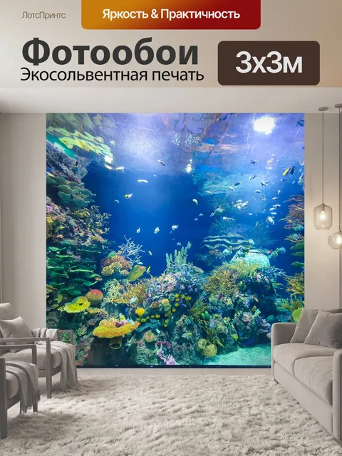 Фотообои коралловый риф