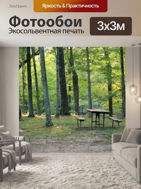 Фотообои Стол для пикника