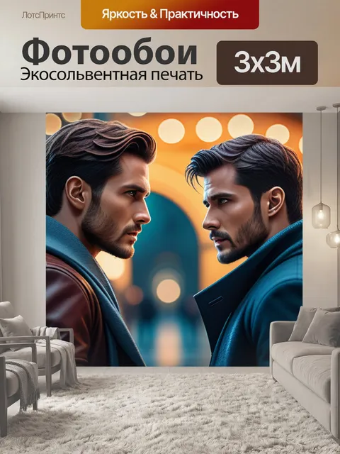 Фотообои с парнями
