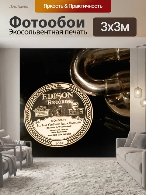 Фотообои Эдисон