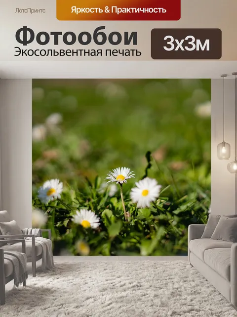 Фотообои Цветы