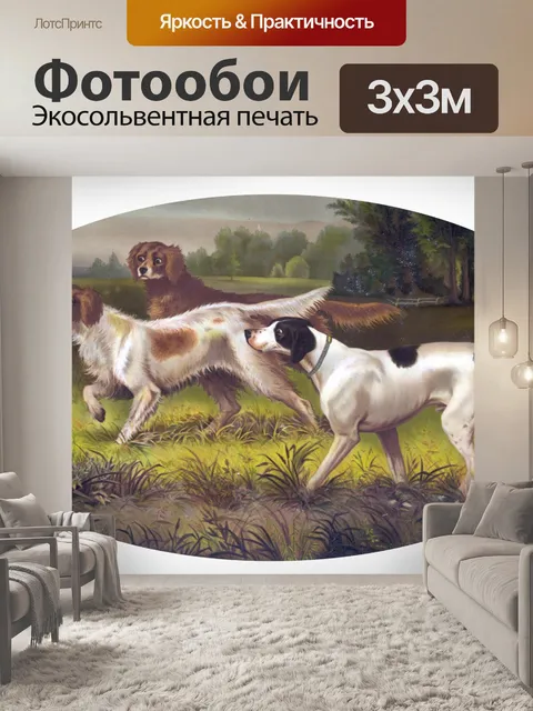 Фотообои Собаки Охотничьи красивая картина