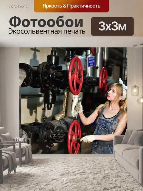 Фотообои Сантехник