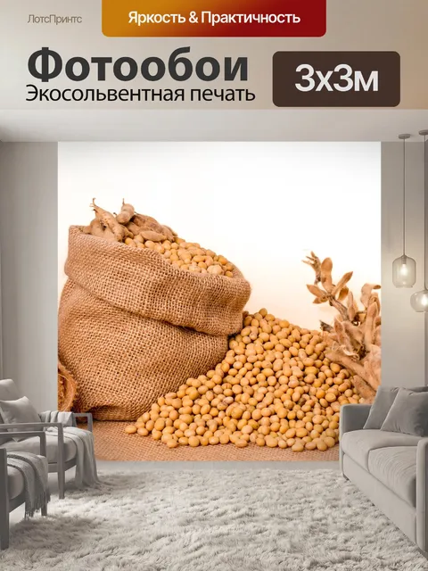 Фотообои Soybeans