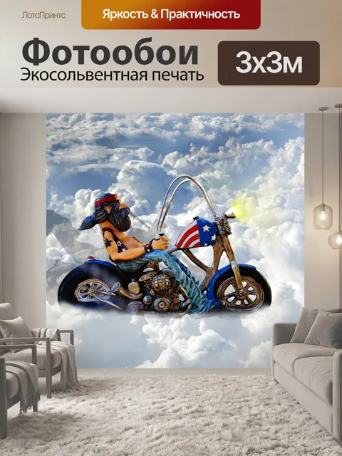 Фотообои Байкер
