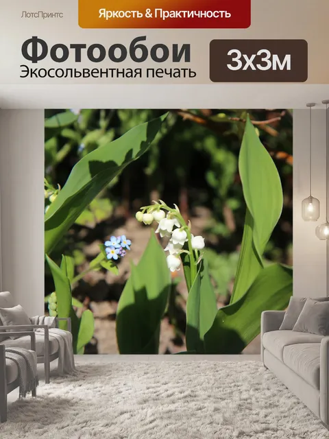 Фотообои Ландыш