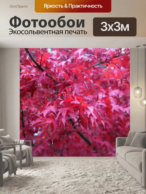 Фотообои Листья
