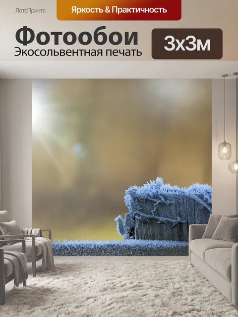 Фотообои Утренний мороз