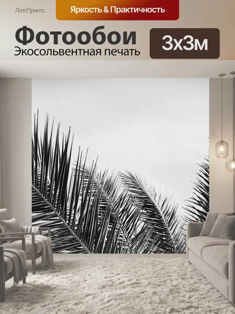 Фотообои Черное и белое