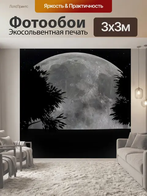 Фотообои Луна