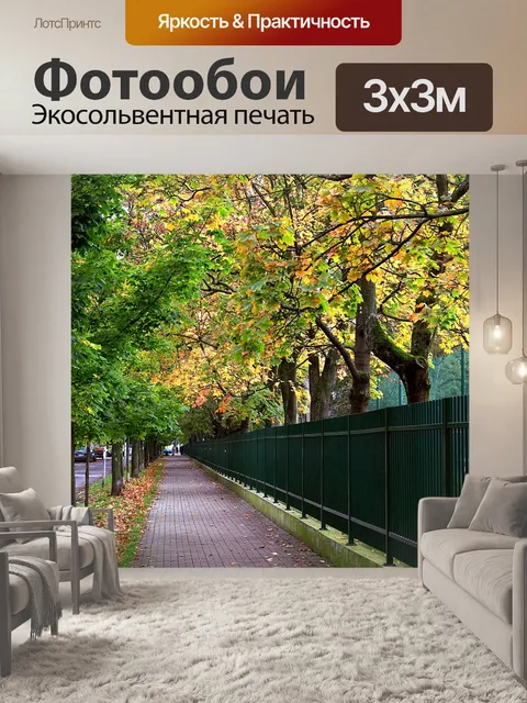 Фотообои Аллея