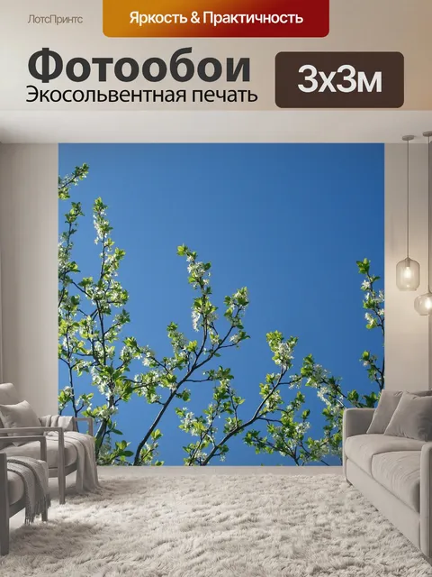 Фотообои Цветущая слива