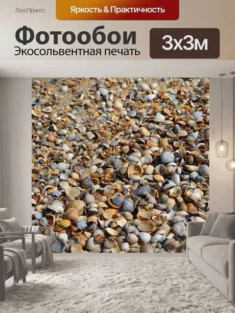Фотообои Ракушечник