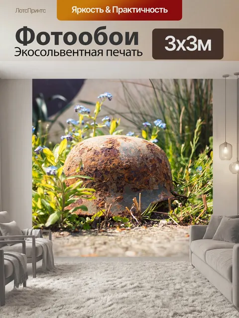 Фотообои Стальной шлем