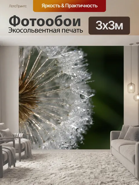 Фотообои Одуванчик