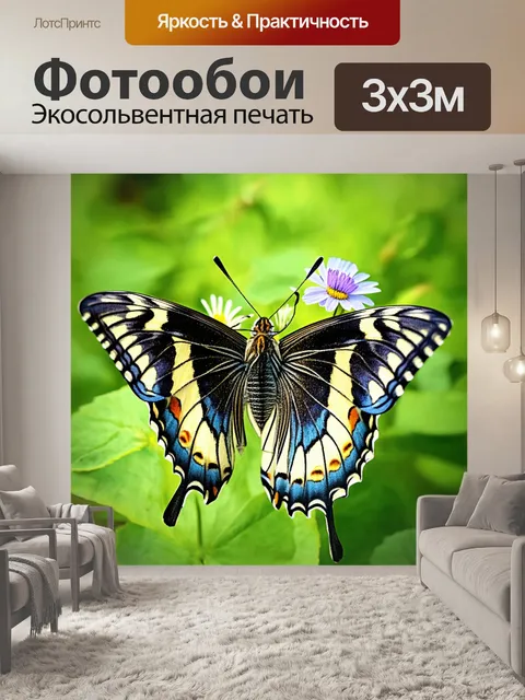 Фотообои бабочки