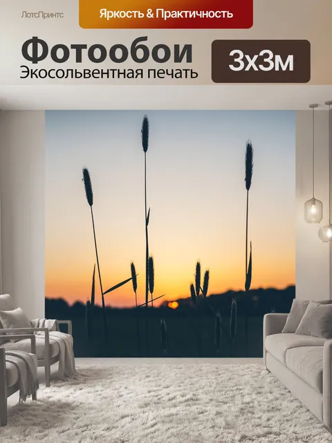 Фотообои Заход солнца