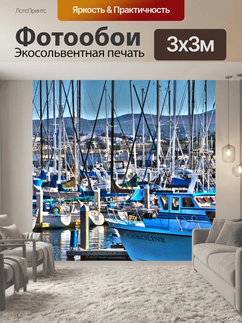 Фотообои Переполненный Harbor