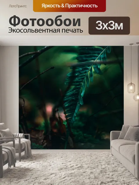 Фотообои Папоротник